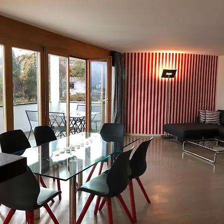 Apartment Mit Privater Sauna Und Direktem Zugang Zur Skipiste Flims