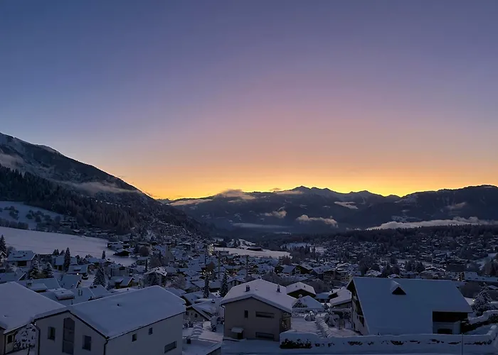 Apartamento Mit Privater Sauna Und Direktem Zugang Zur Skipiste Flims