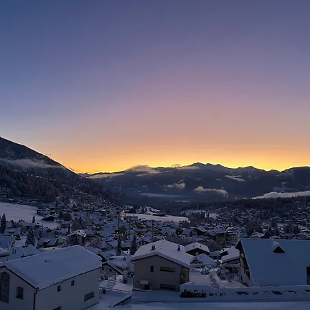 Apartment Mit Privater Sauna Und Direktem Zugang Zur Skipiste Flims